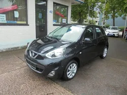 Schwarz Gebraucht 2014 Nissan Micra Acenta Kleinwagen | 3.950 € (Fairer Preis)