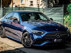Spektralblau metalliclack Gebraucht 2024 Mercedes C200 AMG Limousine | 40.900 € (Etwas zu teuer)