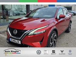 Fuji sunset red Gebraucht 2022 Nissan Qashqai Tekna+ SUV | 25.290 € (Guter Preis)