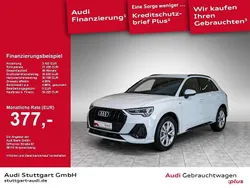 Gletscherweiß metallic Gebraucht 2023 Audi Q3 S-Line SUV | 34.220 € (Superpreis)