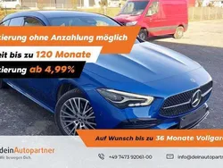 Spektralblau lack Gebraucht 2023 Mercedes CLA250e Shooting Brake AMG line Kombi | 32.900 € (Fairer Preis)