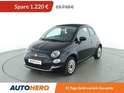 Schwarz Gebraucht 2018 Fiat 500C Lounge Cabrio | 12.490 € (Fairer Preis)