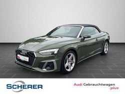 Distriktgrün metallic verdeck Gebraucht 2024 Audi A5 Cabriolet S-Line Cabrio | 49.390 € (Guter Preis)