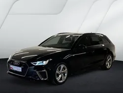 Mythosschwarz metallic Gebraucht 2023 Audi A4 S-Line Kombi | 43.630 € (Teuer)