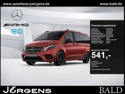 Hyazinthrot metallic Gebraucht 2021 Mercedes V300 AMG Van / Kleinbus | 49.888 € (Guter Preis)