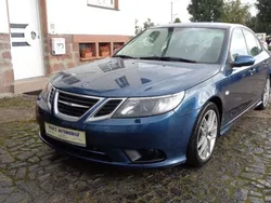 Saab fusion blue met. Gebraucht 2008 Saab 9-3 Vector Limousine | 7.950 € (Etwas zu teuer)