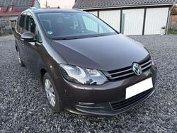 Black oak brown metallic Gebraucht 2015 VW Sharan Highline Van / Kleinbus | 10.799 € (Superpreis)