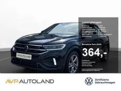 Schwarz Gebraucht 2024 VW T-Roc Cabriolet R-line Cabrio | 31.780 € (Superpreis)