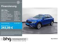 Ravennablau metallic Gebraucht 2023 VW T-Roc Life SUV | 20.860 € (Fairer Preis)
