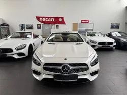 Weiß Gebraucht 2020 Mercedes SL400 AMG Cabrio | 57.900 € (Superpreis)