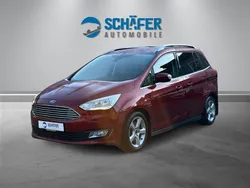 Cranberryrot Gebraucht 2016 Ford Grand C-Max Titanium Van / Kleinbus | 10.450 € (Fairer Preis)