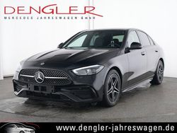 Schwarz Gebraucht 2024 Mercedes C200 AMG line Limousine | 46.890 €