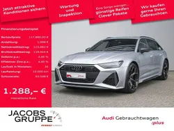 Florettsilber metallic Gebraucht 2023 Audi RS6 Performance Kombi | 117.880 € (Superpreis)
