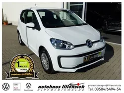 Weiß Gebraucht 2022 VW up! move up! Kleinwagen | 9.550 € (Guter Preis)