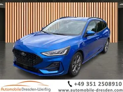 Blau Gebraucht 2024 Ford Focus ST-Line X Kombi | 24.980 € (Superpreis)