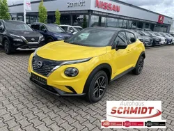 Iconic yellow/dach schwarz Gebraucht 2024 Nissan Juke N-Connecta SUV | 27.490 € (Fairer Preis)