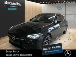 Metalliclack obsidianschwarz Gebraucht 2024 Mercedes C300e AMG Kombi | 48.980 € (Guter Preis)