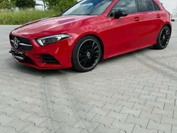 Rot Gebraucht 2018 Mercedes A180 AMG line Limousine | 20.800 € (Fairer Preis)