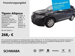 Deep black perleffekt Gebraucht 2024 VW Tiguan Allspace Life SUV | 33.490 € (Guter Preis)