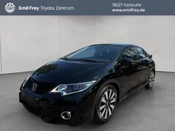 Schwarz metallic Gebraucht 2015 Honda Civic Elegance Limousine | 12.790 € (Etwas zu teuer)