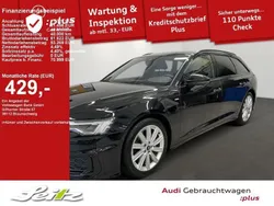 Schwarz Gebraucht 2024 Audi A6 S-Line Kombi | 70.999 €