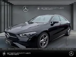 Schwarz Gebraucht 2024 Mercedes CLA200 AMG Coupé | 36.400 € (Fairer Preis)