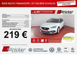 Weiß Gebraucht 2024 Seat Leon ST FR-Line Kombi | 24.939 € (Guter Preis)