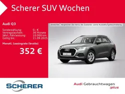 Chronosgrau metallic (metallic) Gebraucht 2024 Audi Q3 Basis SUV | 36.990 € (Fairer Preis)