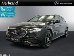 Metalliclack obsidianschwarz Gebraucht 2024 Mercedes E220 AMG Kombi | 51.990 € (Guter Preis)