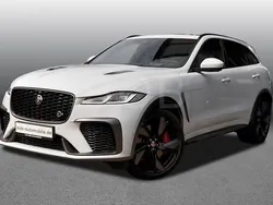 Yulong white (weiß) Gebraucht 2021 Jaguar F-Pace SVR SUV | 65.410 € (Etwas zu teuer)
