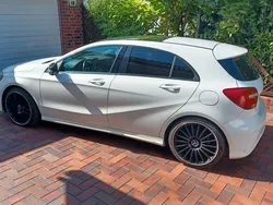 Weiß Gebraucht 2014 Mercedes 200 AMG line Coupé | 13.999 € (Superpreis)