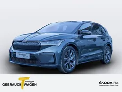 Grau Gebraucht 2021 Skoda Enyaq iV SportLine SUV | 28.850 € (Teuer)