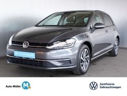Indiumgrau metallic (metallic) Gebraucht 2018 VW Golf VII Sound Limousine | 18.880 € (Fairer Preis)