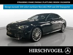 Metalliclack obsidianschwarz Gebraucht 2021 Mercedes E450 AMG line Limousine | 56.730 €