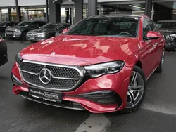 Manufaktur patagonienrot metallic Gebraucht 2024 Mercedes E450 AMG Limousine | 65.860 € (Superpreis)