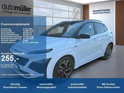 Weiß atlas white / phantom black Gebraucht 2022 Hyundai Kona N Line SUV | 24.680 € (Fairer Preis)