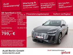 Daytonagrau perleffekt Gebraucht 2025 Audi Q6 Sportback e-tron Performance SUV | 82.700 € (Fairer Preis)