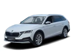 Weiss Gebraucht 2021 Skoda Octavia Scout 4x4 Kombi | 27.849 € (Superpreis)