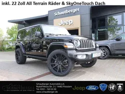 Schwarz Neu 2024 Jeep Wrangler Sahara SUV | 66.490 € (Etwas zu teuer)