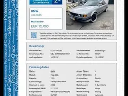 Silber Gebraucht 1995 BMW 735 Limousine | 5.500 €