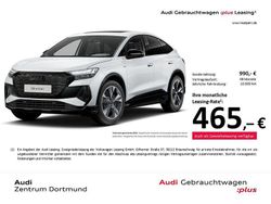 Gletscherweiß metallic Gebraucht 2025 Audi Q4 Sportback e-tron S-Line SUV | 51.811 €
