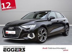 Schwarz Gebraucht 2022 Audi A3 Sportback Advanced Kleinwagen | 24.680 € (Fairer Preis)