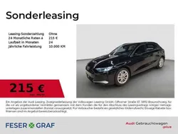 Mythosschwarz metallic Gebraucht 2024 Audi A3 Advanced Plus Limousine | 32.890 €