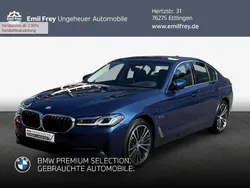 Phytonicblau metallic Gebraucht 2023 BMW 530e Limousine | 36.990 € (Superpreis)
