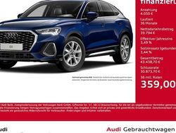 Navarrablau metallic Gebraucht 2025 Audi Q3 Sportback S-Line SUV | 43.844 € (Fairer Preis)