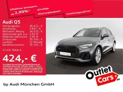 Daytonagrau perleffekt Gebraucht 2021 Audi Q5 Ambiente SUV | 38.472 € (Fairer Preis)