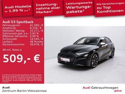 Mythosschwarz metallic Gebraucht 2023 Audi S3 Basis Limousine | 42.695 € (Fairer Preis)
