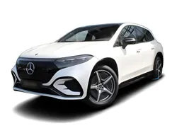 Weiss Gebraucht 2024 Mercedes EQS580 AMG SUV | 128.578 €