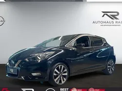 Schwarz Gebraucht 2021 Nissan Micra Tekna Kleinwagen | 15.990 € (Fairer Preis)
