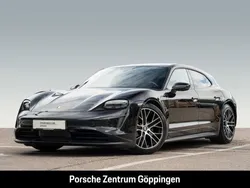 Tiefschwarzmetallic Gebraucht 2023 Porsche Taycan Sport Turismo Limousine | 69.880 € (Superpreis)